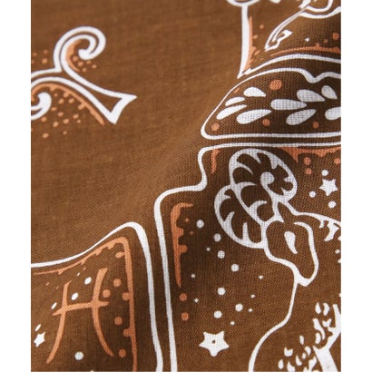 ジャーナルスタンダード レリューム JOURNAL STANDARD relume HAV-A-HANK / ハバハンク 別注 Zodiac signs バンダナ （ボルドー）｜詳細画像