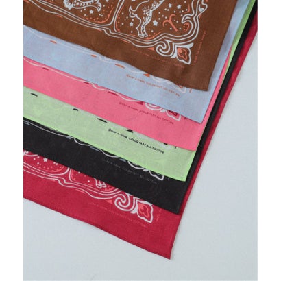 ジャーナルスタンダード レリューム JOURNAL STANDARD relume HAV-A-HANK / ハバハンク 別注 Zodiac signs バンダナ （ブラック）｜詳細画像
