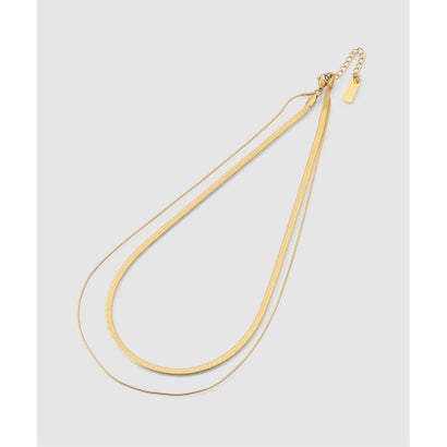 【PETER+JUNE/ピーターアンドジューン】Layered Zoe Necklace （ゴールド）｜詳細画像