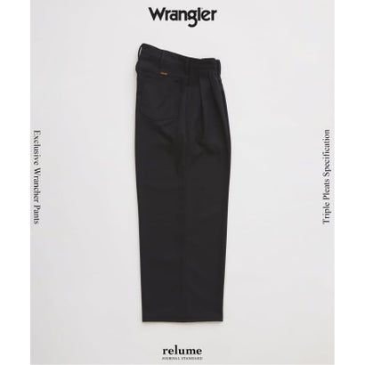 ジャーナルスタンダード レリューム JOURNAL STANDARD relume 《追加》Wrangler / ラングラー 別注 3タック ランチャー ドレススラックス（ベージュ）｜詳細画像