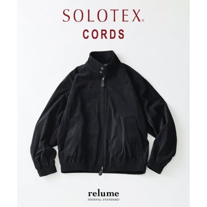 テック ”SOLOTEX(R)” コーデュロイ ハリントンジャケット（グレー）｜詳細画像