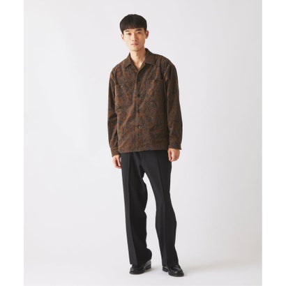 ジャーナルスタンダード レリューム JOURNAL STANDARD relume テック ”SOLOTEX(R)” コーデュロイ ウォッシャブル CPOシャツジャケット（ネイビー A）｜詳細画像