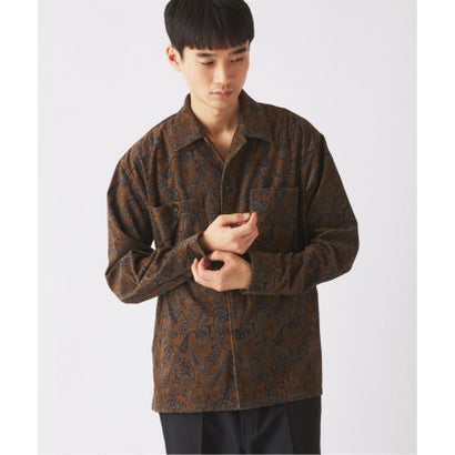ジャーナルスタンダード レリューム JOURNAL STANDARD relume テック ”SOLOTEX(R)” コーデュロイ ウォッシャブル CPOシャツジャケット（ネイビー A）｜詳細画像