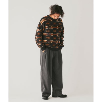 《予約》PENDLETON / ペンドルトン 別注 ジャカード ニット（グレー）｜詳細画像