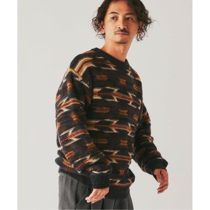 《予約》PENDLETON / ペンドルトン 別注 ジャカード ニット（グレー）｜詳細画像
