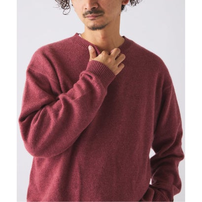 COLLINS VILLE WOOL / コリンズ ビル ウール クルーネック ニット（ブラック B）｜詳細画像