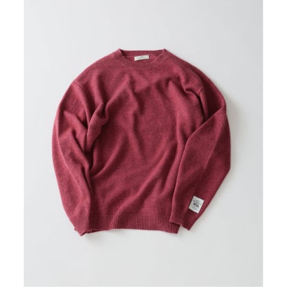 COLLINS VILLE WOOL / コリンズ ビル ウール クルーネック ニット（ブラック B）｜詳細画像