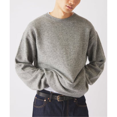 COLLINS VILLE WOOL / コリンズ ビル ウール クルーネック ニット（ブラウン）｜詳細画像