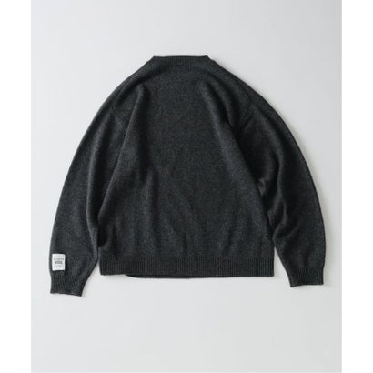 COLLINS VILLE WOOL / コリンズ ビル ウール クルーネック ニット（ブラウン）｜詳細画像