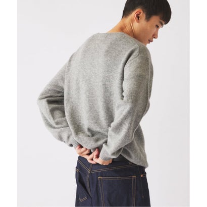 COLLINS VILLE WOOL / コリンズ ビル ウール クルーネック ニット（ブラウン）｜詳細画像