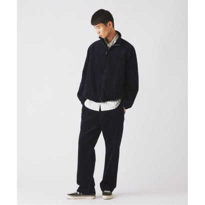 ジャーナルスタンダード レリューム JOURNAL STANDARD relume ＜Relume Jeans＞バイアス コーデュロイ スタンドジップブルゾン（ブラック）｜詳細画像