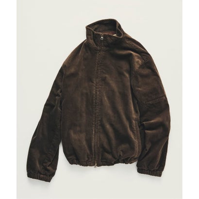 ジャーナルスタンダード レリューム JOURNAL STANDARD relume ＜Relume Jeans＞バイアス コーデュロイ スタンドジップブルゾン（ブラック）｜詳細画像