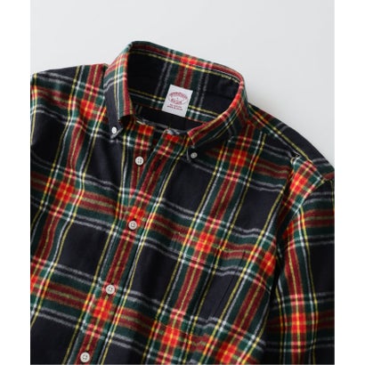 Brooks Brothers / ブルックスブラザーズ 別注 フランネル BDシャツ（ブラック）｜詳細画像