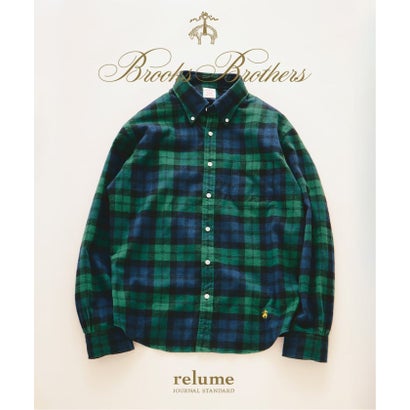 Brooks Brothers / ブルックスブラザーズ 別注 フランネル BDシャツ（ブラック）｜詳細画像