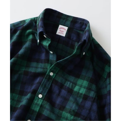 Brooks Brothers / ブルックスブラザーズ 別注 フランネル BDシャツ（ブラック）｜詳細画像