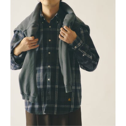 Brooks Brothers / ブルックスブラザーズ 別注 フランネル BDシャツ（ブラック）｜詳細画像