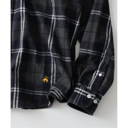 Brooks Brothers / ブルックスブラザーズ 別注 フランネル BDシャツ（ブラック）｜詳細画像