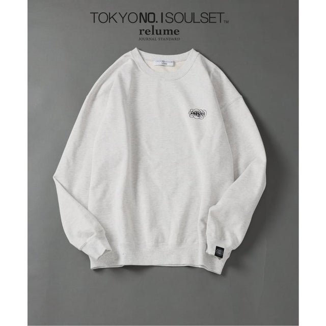 《WEB/FES限定》TOKYO No.1 SOUL SET×ERIC HAZE 別注スウェット(キーホルダー付) （グレーA）
