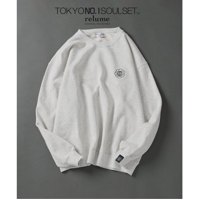 《WEB/FES限定》TOKYO No.1 SOUL SET×ERIC HAZE 別注スウェット(キーホルダー付) （グレーB）