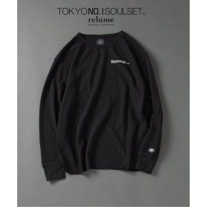 ジャーナルスタンダード レリューム JOURNAL STANDARD relume 《WEB/FES限定》TOKYO No.1 SOUL SET×ERIC HAZE 別注ワッフルLS(キーホルダー付) （ホワイト）｜詳細画像