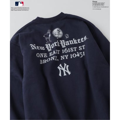 ジャーナルスタンダード レリューム JOURNAL STANDARD relume 《予約》PEANUTS / ピーナッツ 別注 MLB ベースボール グラフィックスウェット （ブラック A）｜詳細画像