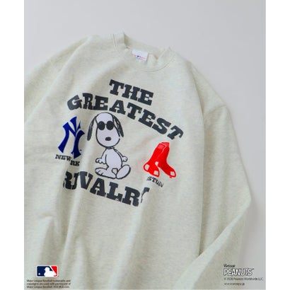 ジャーナルスタンダード レリューム JOURNAL STANDARD relume 《予約》PEANUTS / ピーナッツ 別注 MLB ベースボール グラフィックスウェット （ネイビー）｜詳細画像