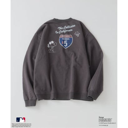 ジャーナルスタンダード レリューム JOURNAL STANDARD relume 《予約》PEANUTS / ピーナッツ 別注 MLB ベースボール グラフィックスウェット （グレーA）｜詳細画像