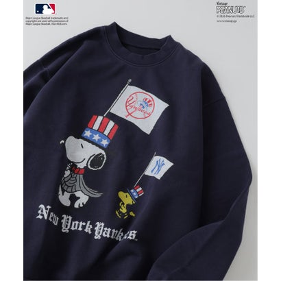 ジャーナルスタンダード レリューム JOURNAL STANDARD relume 《予約》PEANUTS / ピーナッツ 別注 MLB ベースボール グラフィックスウェット （グレーA）｜詳細画像