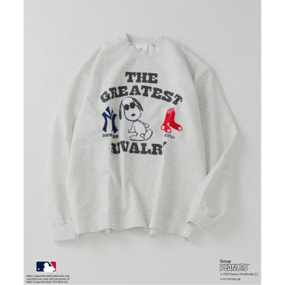 ジャーナルスタンダード レリューム JOURNAL STANDARD relume 《予約》PEANUTS / ピーナッツ 別注 MLB ベースボール グラフィックスウェット （ナチュラル）｜詳細画像