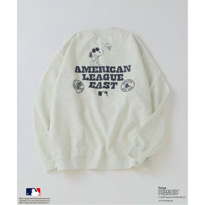 ジャーナルスタンダード レリューム JOURNAL STANDARD relume 《予約》PEANUTS / ピーナッツ 別注 MLB ベースボール グラフィックスウェット （ナチュラル）｜詳細画像