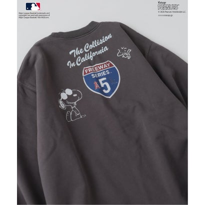 ジャーナルスタンダード レリューム JOURNAL STANDARD relume 《予約》PEANUTS / ピーナッツ 別注 MLB ベースボール グラフィックスウェット （ナチュラル）｜詳細画像