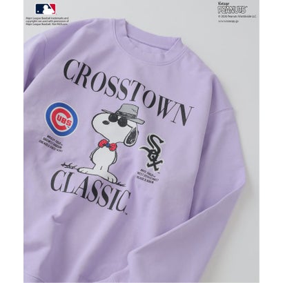 ジャーナルスタンダード レリューム JOURNAL STANDARD relume 《予約》PEANUTS / ピーナッツ 別注 MLB ベースボール グラフィックスウェット （ナチュラル）｜詳細画像