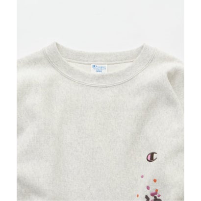 《予約》Champion / チャンピオン 別注 リバースウィーブ(R) 刺繍スウェット （ネイビー）｜詳細画像