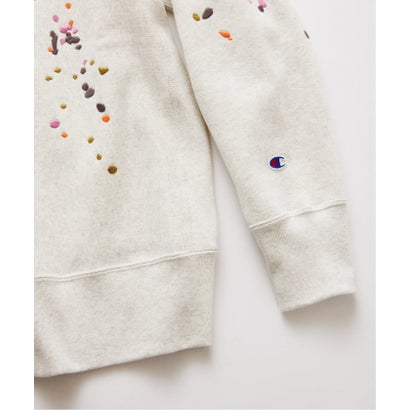 《予約》Champion / チャンピオン 別注 リバースウィーブ(R) 刺繍スウェット （ブラウン）｜詳細画像