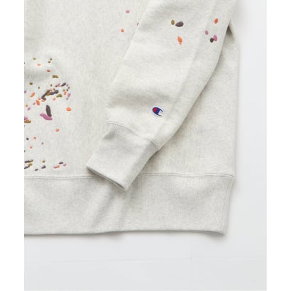 《予約》Champion / チャンピオン 別注 リバースウィーブ(R) 刺繍スウェット （ナチュラル）｜詳細画像