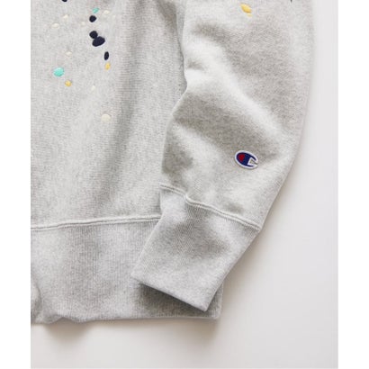 《予約》Champion / チャンピオン 別注 リバースウィーブ(R) 刺繍スウェット （ナチュラル）｜詳細画像