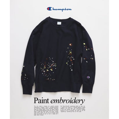 《予約》Champion / チャンピオン 別注 リバースウィーブ(R) 刺繍スウェット （ナチュラル）｜詳細画像