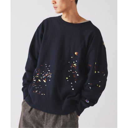 《予約》Champion / チャンピオン 別注 リバースウィーブ(R) 刺繍スウェット （ナチュラル）｜詳細画像