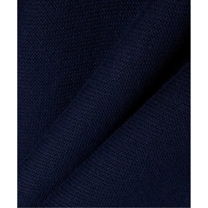 《予約》LACOSTE / ラコステ コットンニット ロングスリーブポロシャツ （ネイビー）｜詳細画像