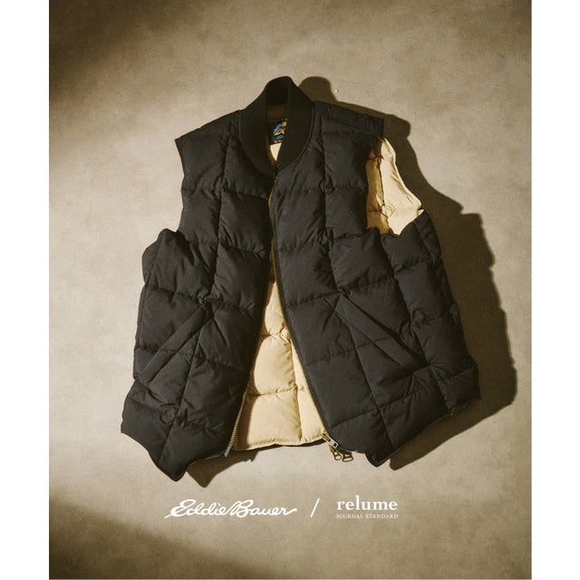 《予約》Eddie Bauer / エディーバウアー 別注 カナディアンベスト （ブラック）