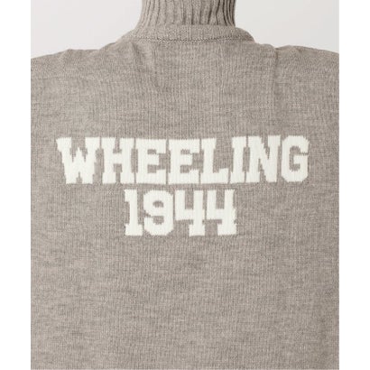 《追加予約》別注【LOGAN Knitting Mills】*RELUME ハーフジップニットプルオーバー （ネイビー）｜詳細画像