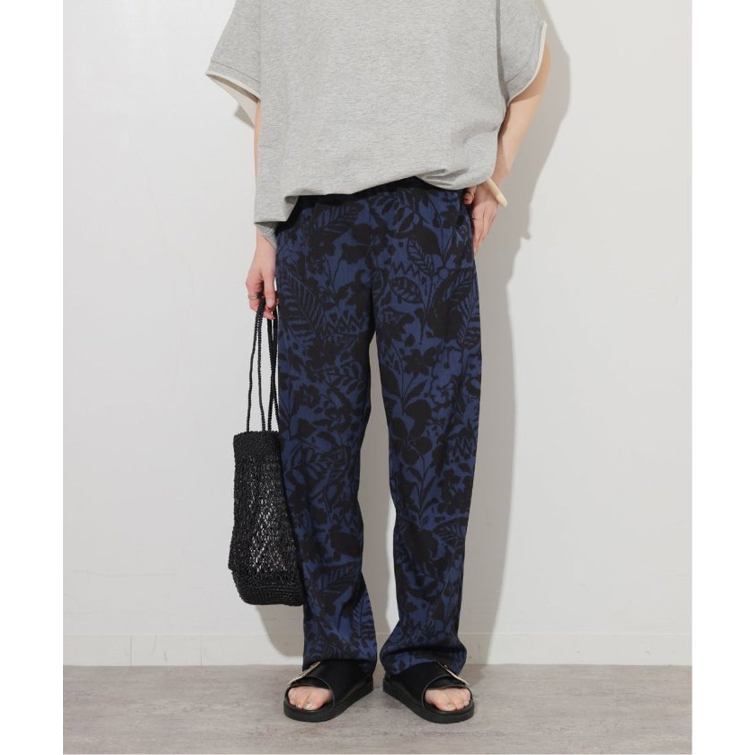 JOURNAL STANDARD relume ボタニカルプリントパンツ ジャーナルスタンダード レリューム JOURNAL STANDARD relume