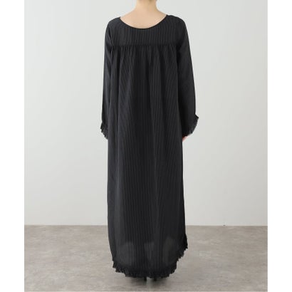 ジャーナルスタンダード レリューム JOURNAL STANDARD relume 【ARCHIVE STANCE/アーカイブスタンス】cupro maxi frill hem dres （ブラック）｜詳細画像