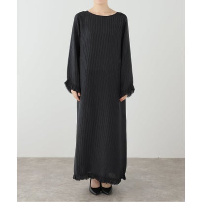 ジャーナルスタンダード レリューム JOURNAL STANDARD relume 【ARCHIVE STANCE/アーカイブスタンス】cupro maxi frill hem dres （ブラック）｜詳細画像