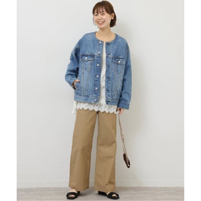 ジャーナルスタンダード レリューム JOURNAL STANDARD relume 《一部WEB限定追加7》ワイドベイカーパンツ（カーキ）｜詳細画像