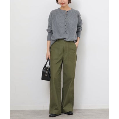 ジャーナルスタンダード レリューム JOURNAL STANDARD relume 《一部WEB限定追加7》ワイドベイカーパンツ（カーキ）｜詳細画像