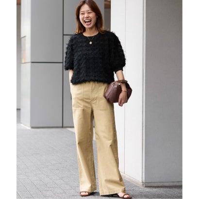 ジャーナルスタンダード レリューム JOURNAL STANDARD relume 《一部WEB限定追加7》ワイドベイカーパンツ（カーキ）｜詳細画像