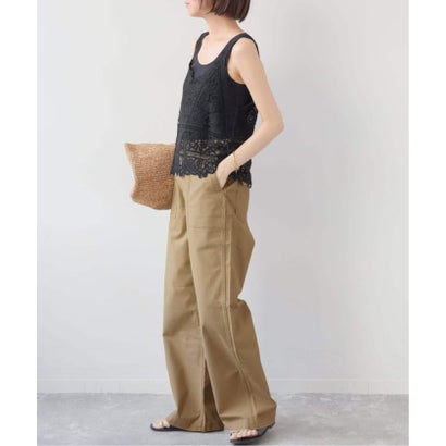 ジャーナルスタンダード レリューム JOURNAL STANDARD relume 《一部WEB限定追加7》ワイドベイカーパンツ（カーキ）｜詳細画像