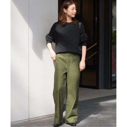 ジャーナルスタンダード レリューム JOURNAL STANDARD relume 《一部WEB限定追加7》ワイドベイカーパンツ（カーキ）｜詳細画像