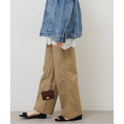 ジャーナルスタンダード レリューム JOURNAL STANDARD relume 《一部WEB限定追加7》ワイドベイカーパンツ（カーキ）｜詳細画像
